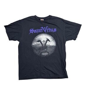 Saint Vitus Blessed Night Band Concert T-Shirt Large Black Fruit of the Loom